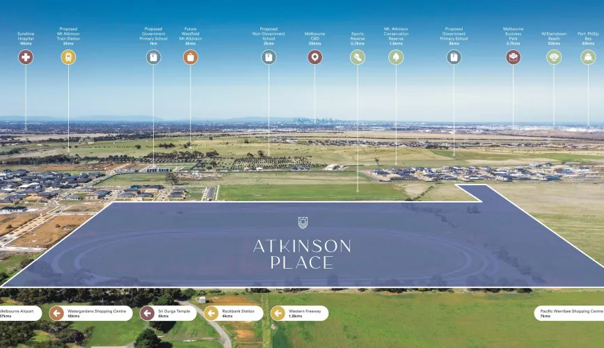 Atkinson Place Estate - 207-279 Troups Road, Truganina VIC 3029 - Truganina
