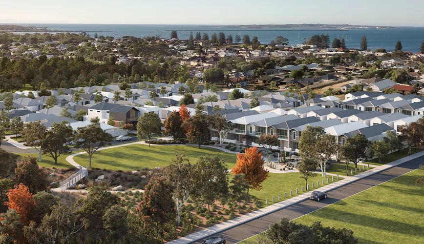 Atwater Estate - Rockingham Aerial