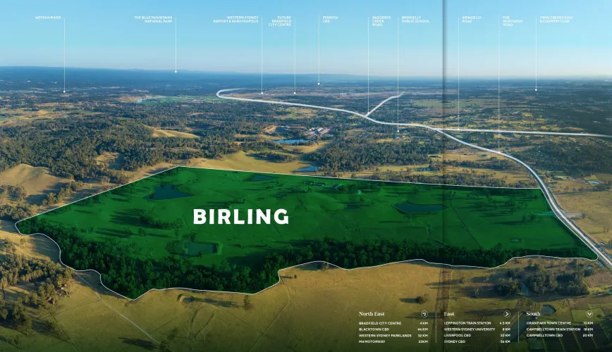 Birling Estate - Bringelly Aerial