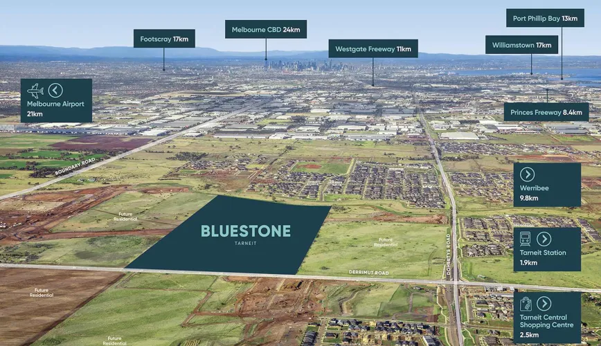 Bluestone Estate - Tarneit Aerial