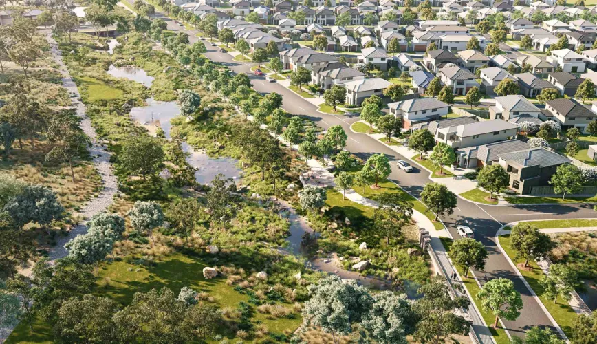 Bluestone Estate - Tarneit Render