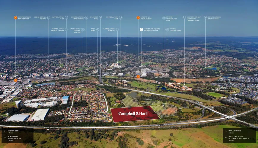 Campbell & Hart - 70 Maryfields Drive, Campbelltown NSW 2560 - Campbelltown