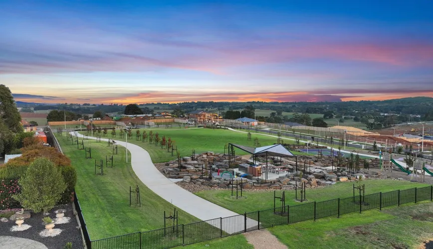 Crownlea Estate - Warragul Aerial