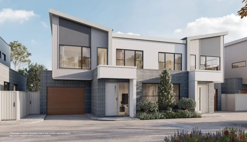Desire Townhomes - Bayswater North Render