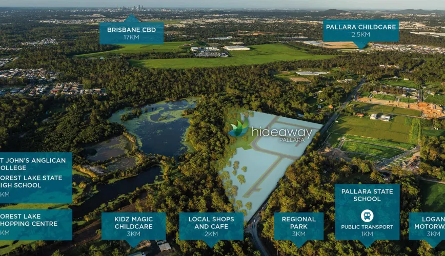 Hideaway Estate - 196 Ritchie Road, Pallara QLD 4110 - Pallara