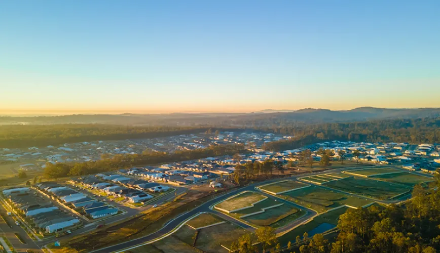 Huntlee Estate - North Rothbury Aerial