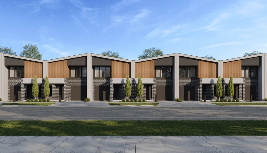 Icona Way Townhomes at Everley - 362-369 Malvar Way, Sunbury VIC 3429 - Sunbury