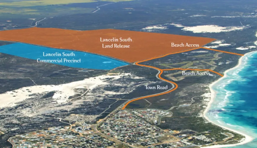 Lancelin South Estate - Lancelin Aerial