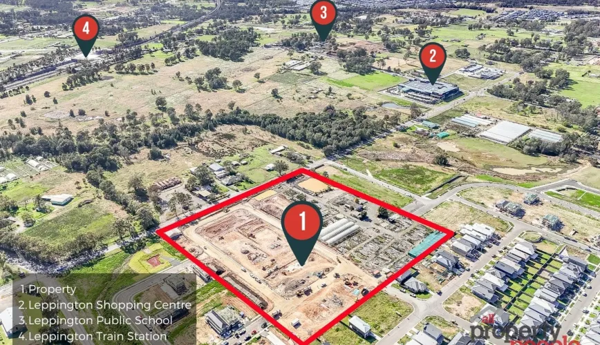 Leppington Rise Estate - Leppington Aerial