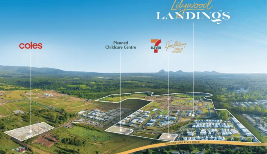 Lilywood Landings Estate - Lilywood Aerial