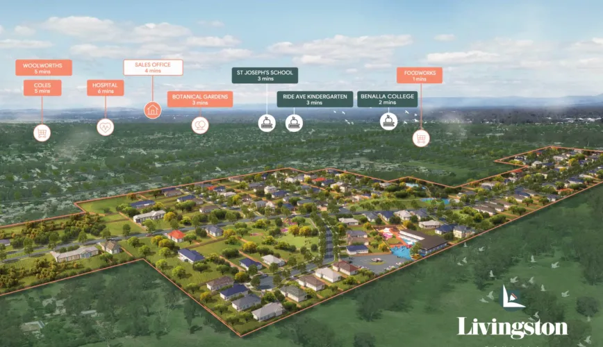 Livingston Estate - Bourke Drive, Benalla VIC 3672 - Benalla