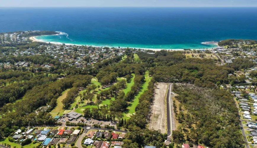 Maisie Way Estate - Mollymook Aerial