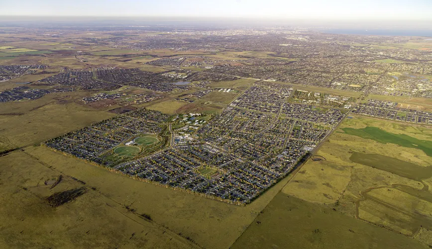 Mambourin Green Estate - Mambourin Aerial