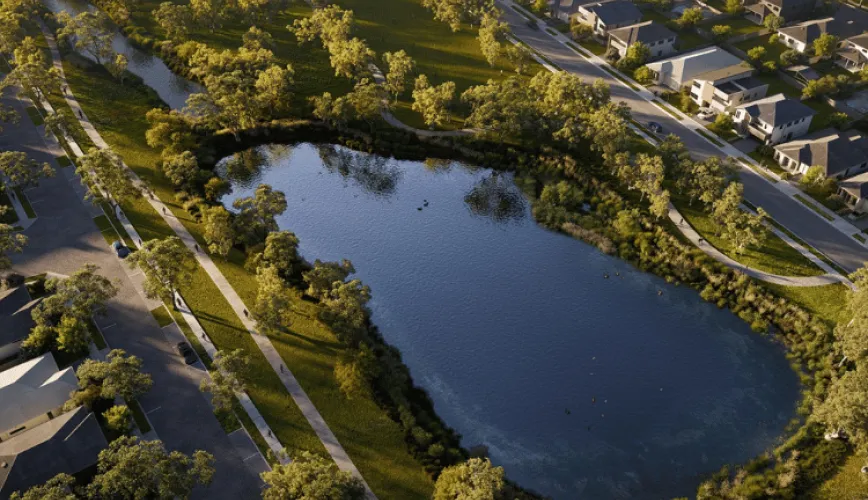 Oak Grove Estate - Clyde North Render
