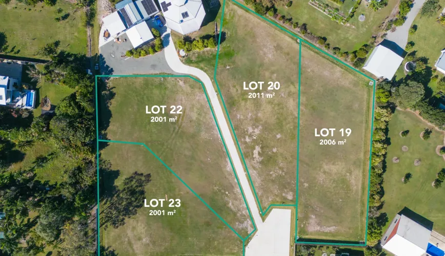 Ocean View Estate - Craignish Aerial