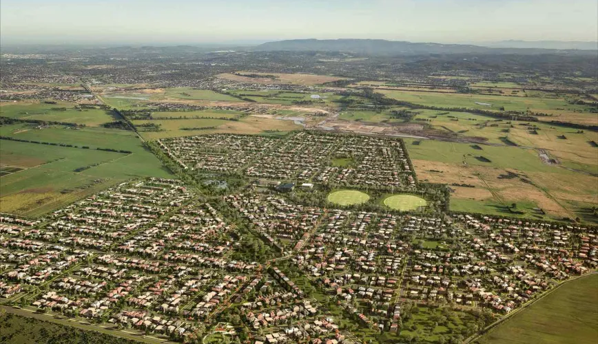 Orana Estate - Clyde North Aerial