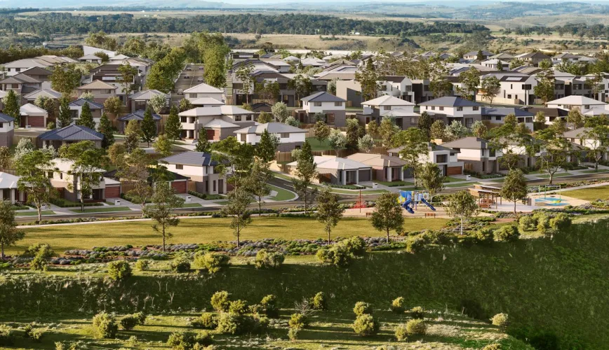 Orison Estate - Sunbury Render