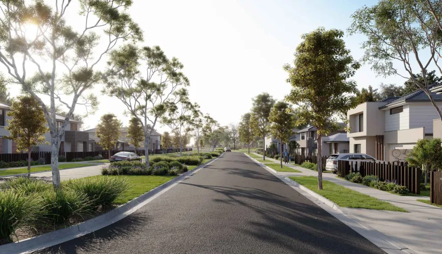 Peppercorn Hill Estate - Donnybrook Streetscape