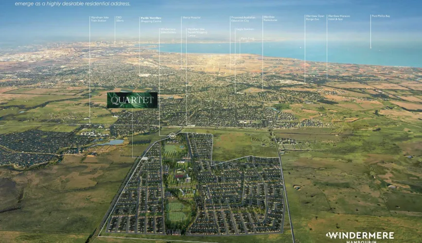 Quartet Townhomes at Windermere - 21 Camfield Crescent, Mambourin VIC 3024 - Mambourin