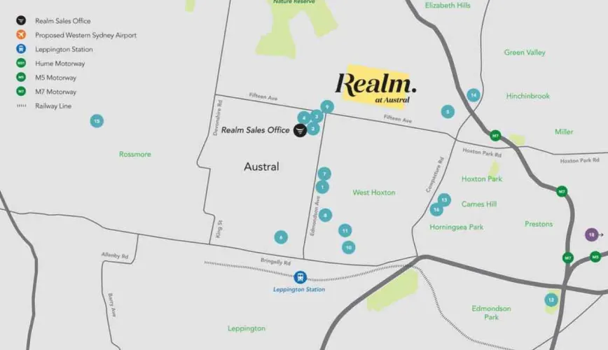 Realm at Austral Estate - Eighteenth Avenue, Austral NSW 2179 - Austral