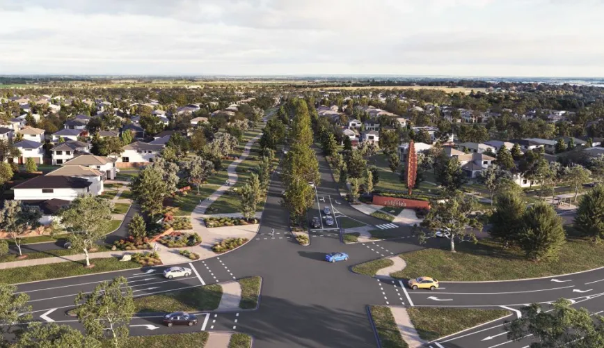 Ridgelea Estate - Pakenham East Aerial