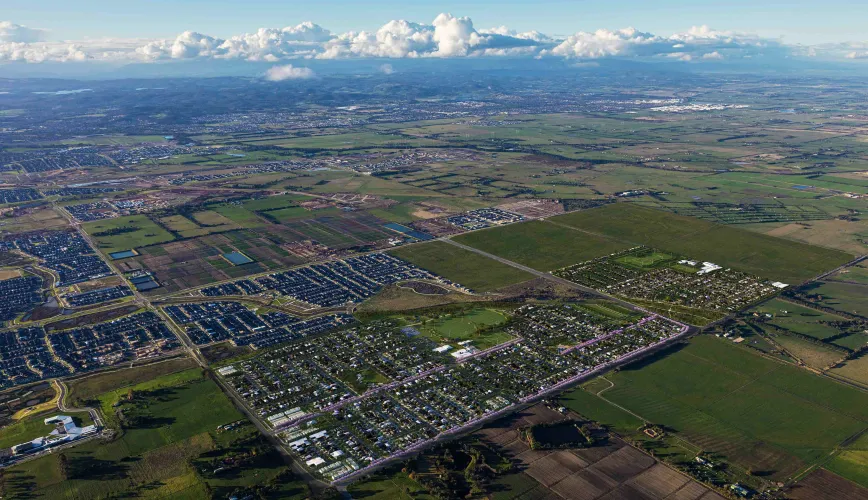 Riverfield Estate - Clyd Aerial