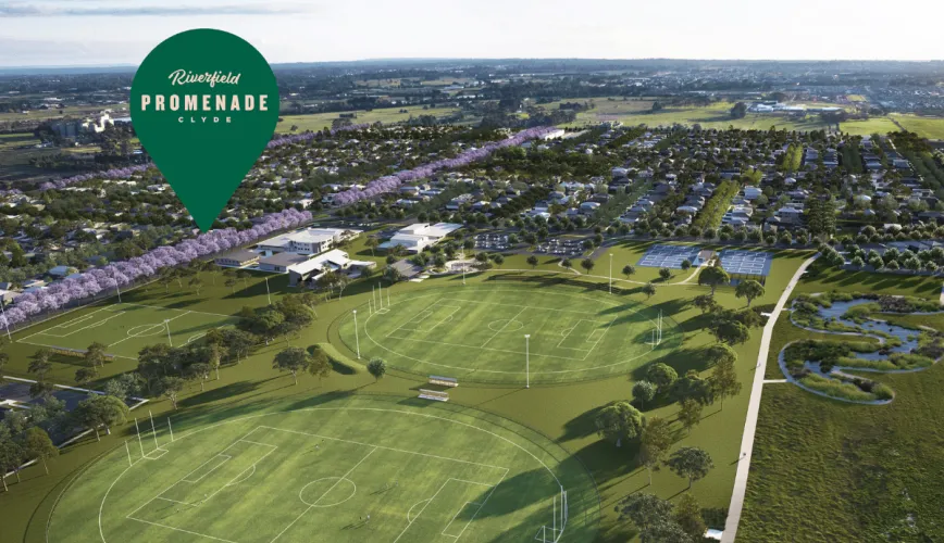 Riverfield Estate - Cly Render