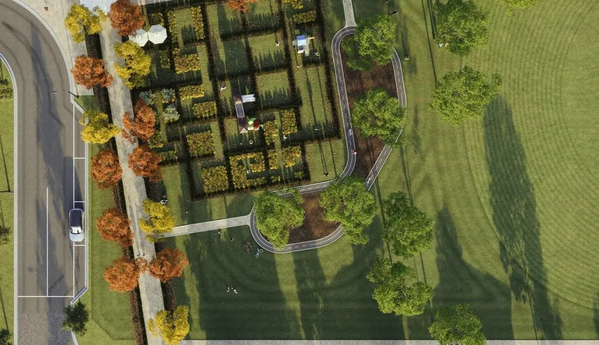 St Andrews Estate - Andrews Farm Aerial