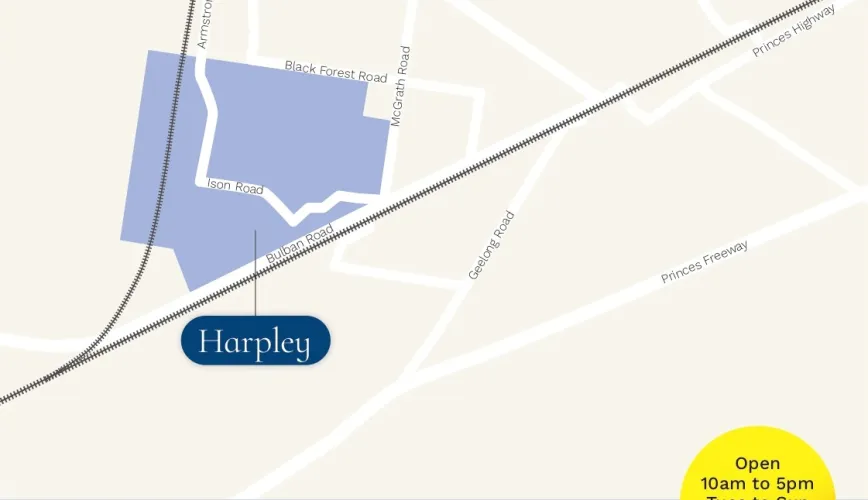 Stockland Harpley - Werribee Location Map
