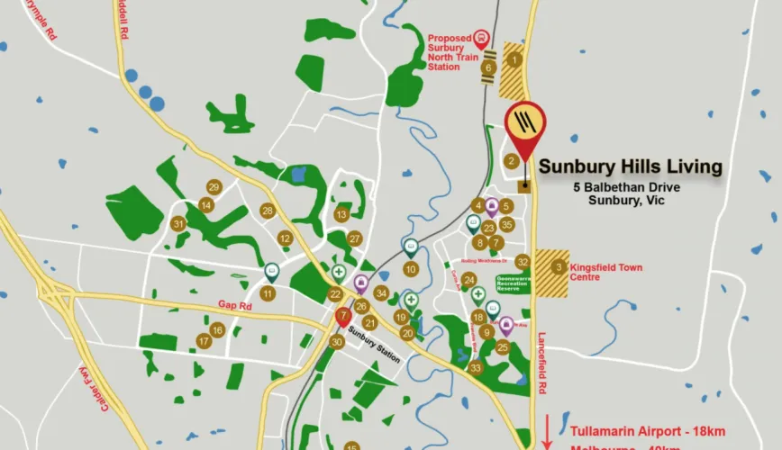 Sunbury Hills Living Estate - 5 Balbethan Drive, Sunbury VIC 3429 - Sunbury