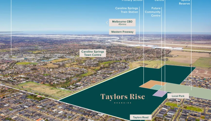 Taylors Rise Estate - 855-903 Taylors Road, Deanside VIC 3336 - Deanside