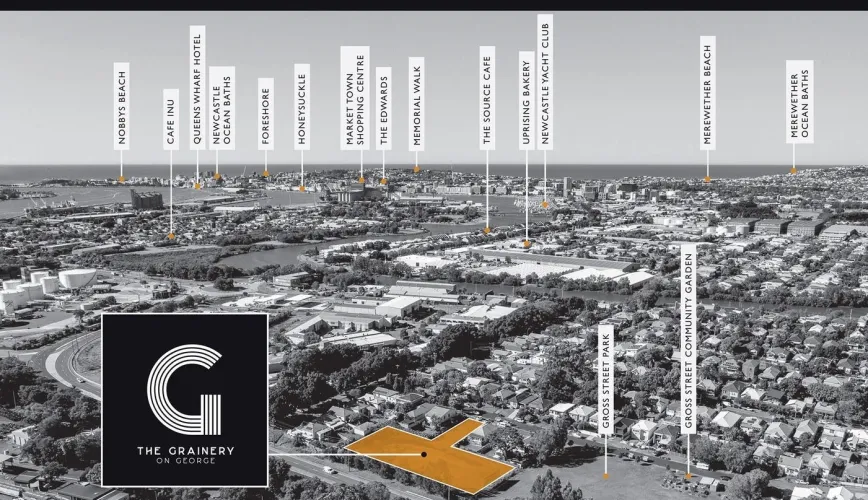 The Grainery Townhomes - 48 George Street, Tighes Hill NSW 2297 - Tighes Hill