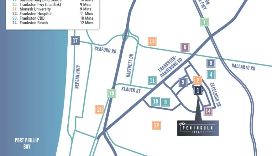 The Peninsula Estate - 15 Alpina Street, Frankston North VIC 3200 - Frankston North