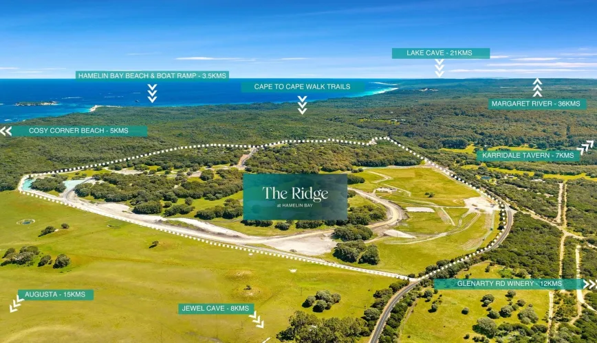 The Ridge at Hamelin Bay Estate - Caves Road, Hamelin Bay WA 6288 - Hamelin Bay