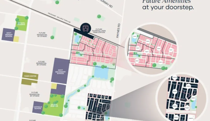 The Thornhill Gardens Estate - Thornhi Release Map