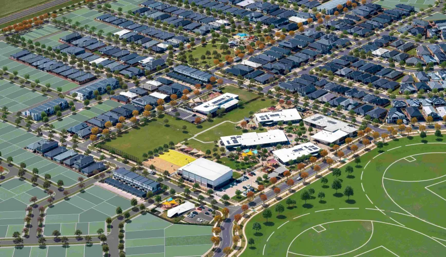 Unity Park Estate - Tarneit Aerial