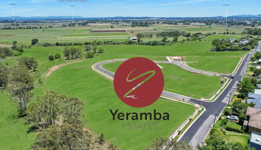 Wallis Meadows Estate - East Maitland Aerial