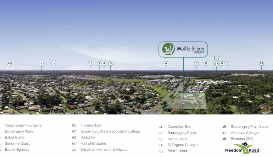 Wattle Green Estate - 140 & 156-170 Pitt Road, Burpengary QLD 4505 - Burpengary
