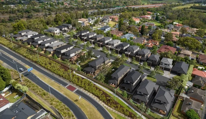 Waverley Woods Estate - Mulgrav Aerial
