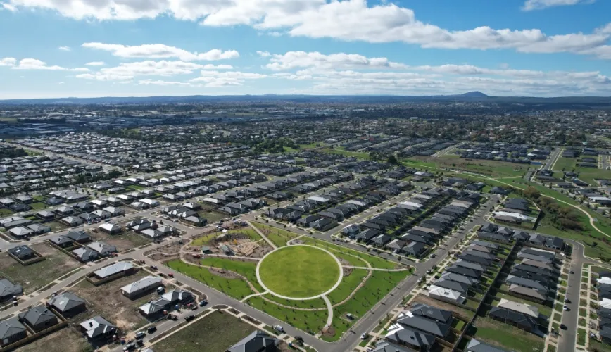 Winterfield Estate - Winter Valley Aerial