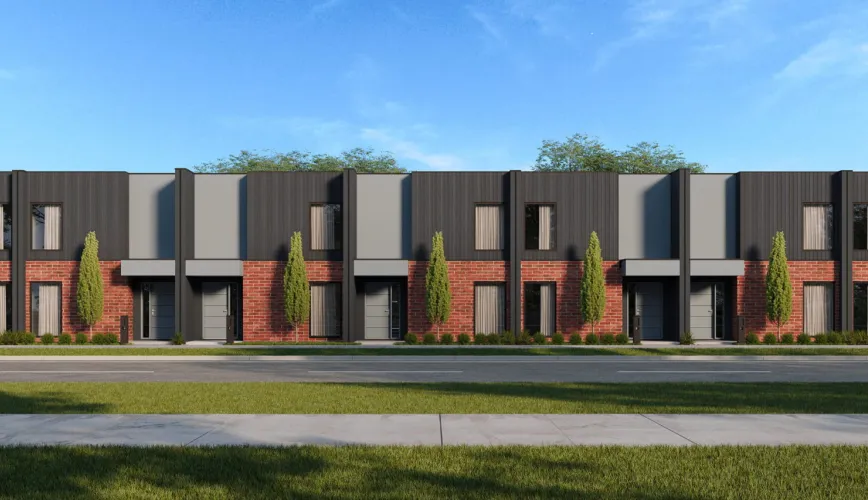 Maple Living Townhomes at The Patch - Marjorelle Boulevard, Wollert VIC 3750 - Wollert