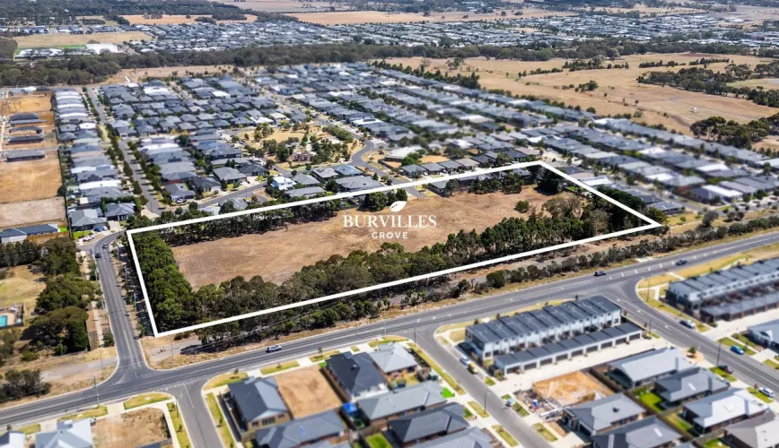 Burvilles Grove Estate - Armstrong Creek Aerial