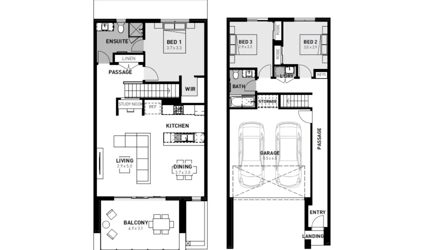 Homebuyers Centre Townhouses at Meridian - Clyde North - Lot 910