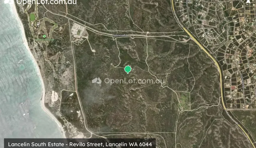 Satellite image for Lancelin South Estate - Revilo Street, Lancelin WA 6044