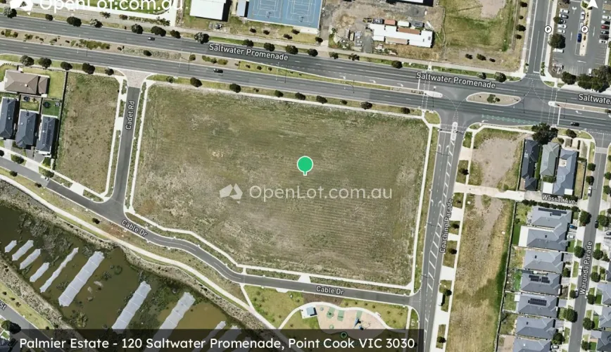 Satellite image for 120 Saltwater Promenade, Point Cook VIC 3030