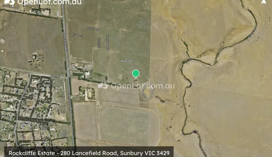 Satellite image for Rockcliffe Estate - 280 Lancefield Road, Sunbury VIC 3429