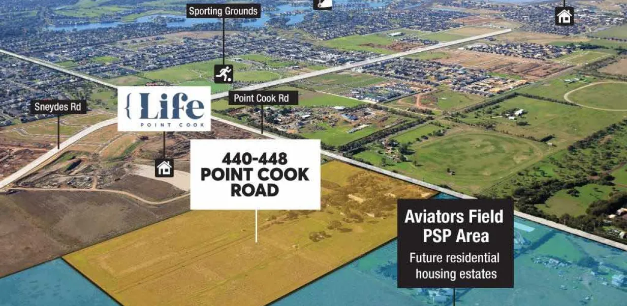 440-448 Point Cook Road, Point Cook Aerial