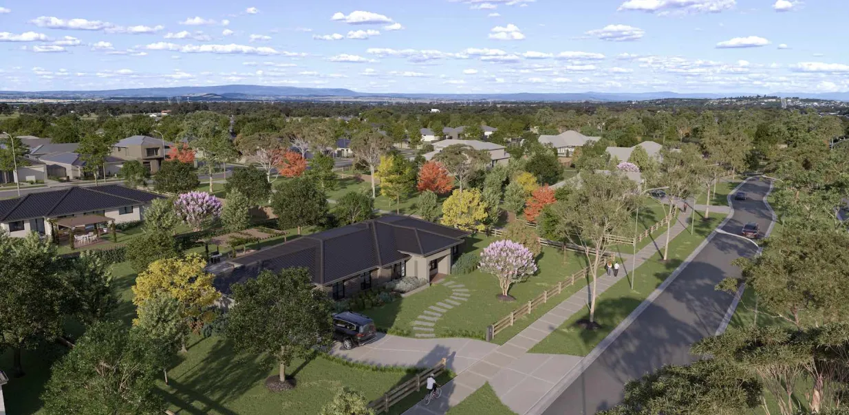 Botanical Estate - Mickleham Aerial