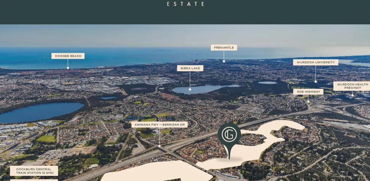Glen Iris Estate - Jandakot Aerial