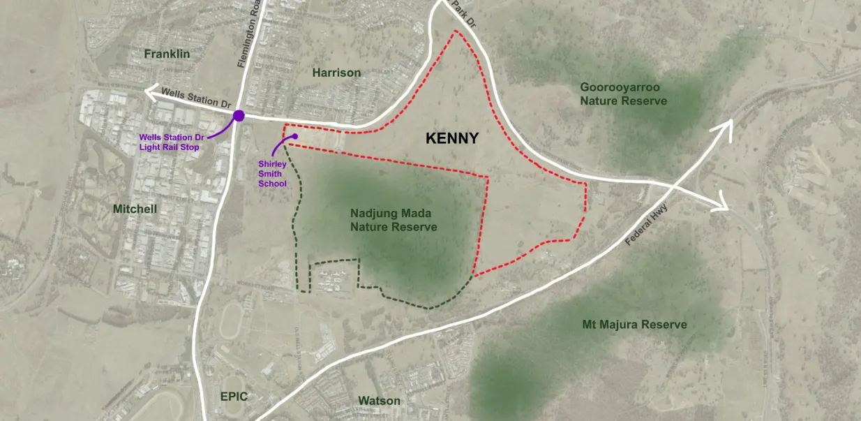 Kenny Estate - Kenny Location Map